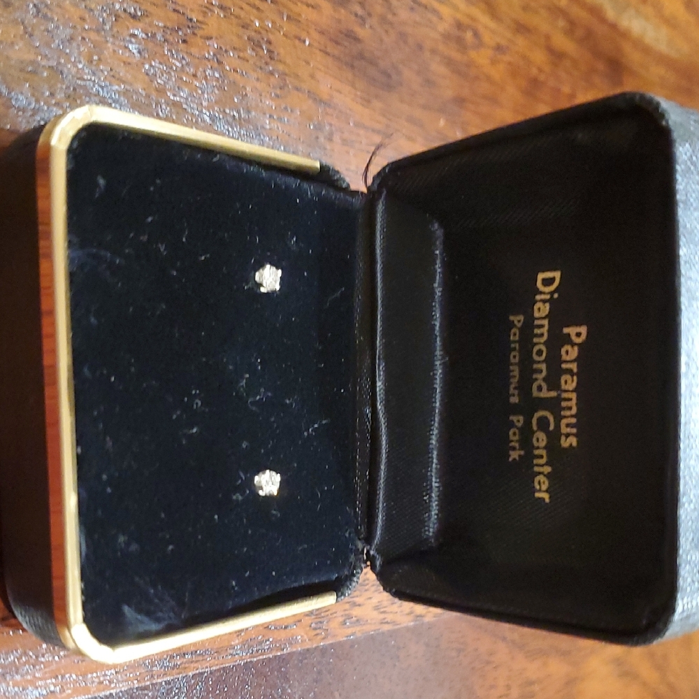 Elegant Diamond Stud Earrings